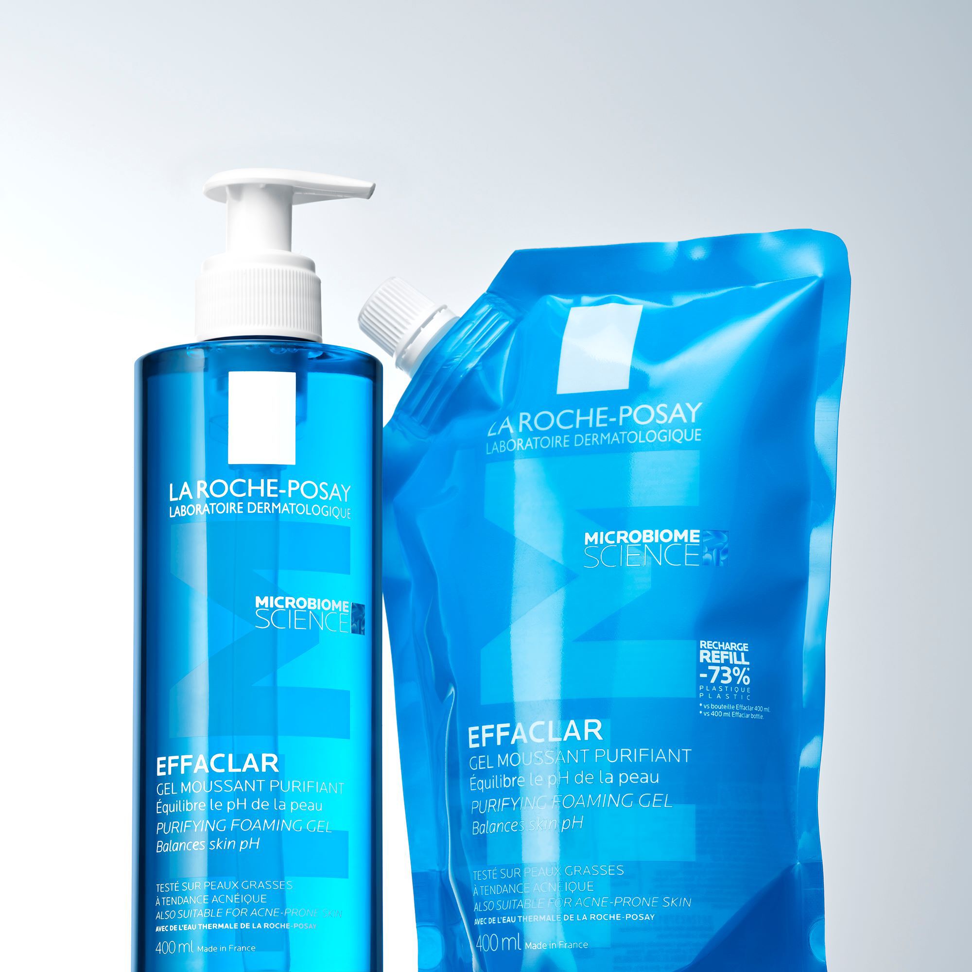 EFFACLAR GEL MOUSSANT PURIFIANT NETTOYANT PEAU GRASSE