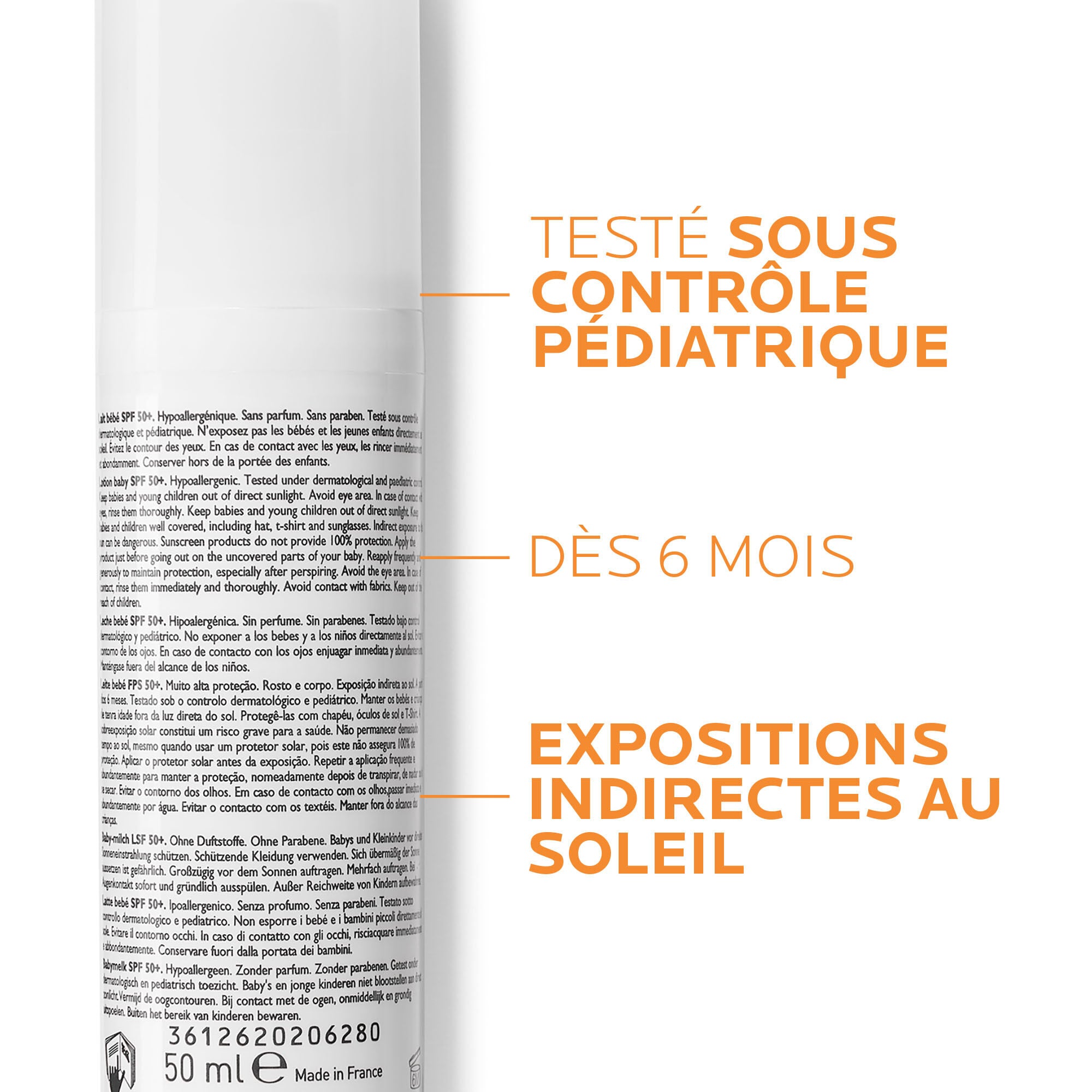 ANTHELIOS DERMO-PEDIATRICS CRÈME SOLAIRE BÉBÉ