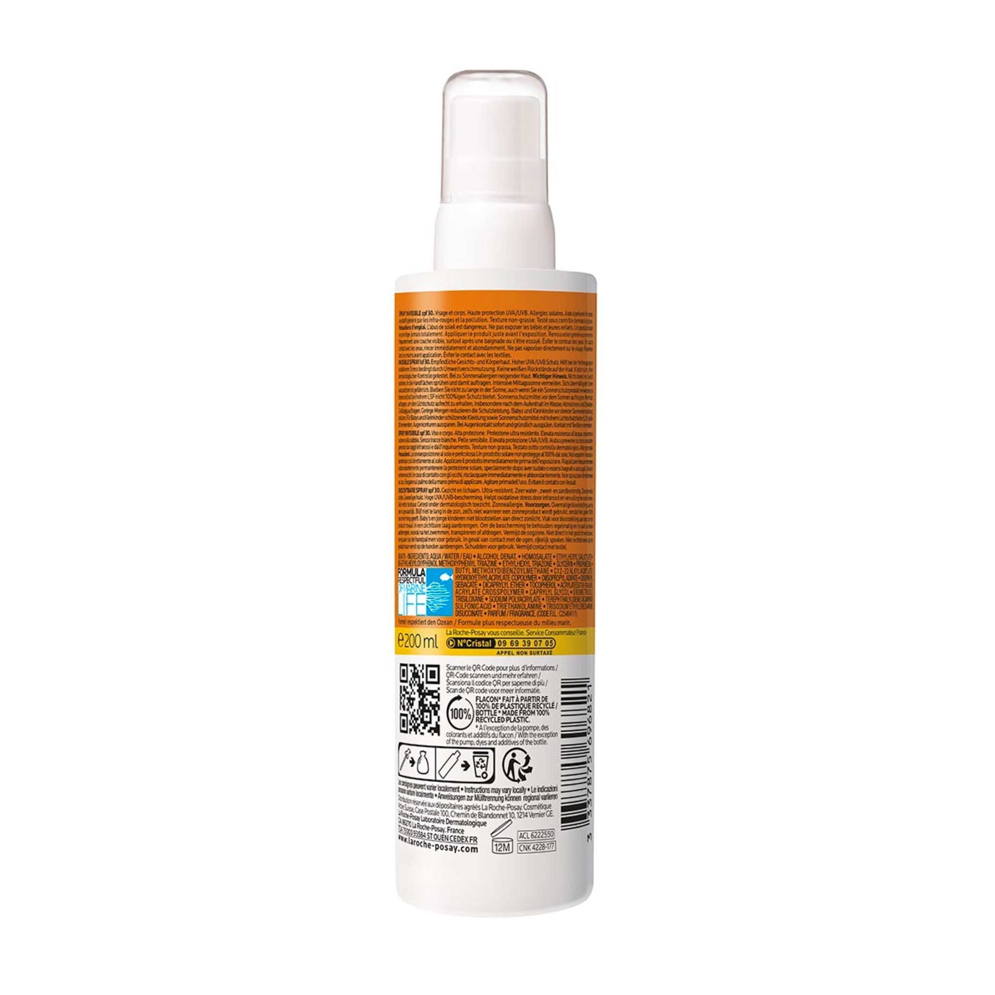 ANTHELIOS SOLAIRE CRÈME SOLAIRE EN SPRAY SPF30 AVEC PARFUM