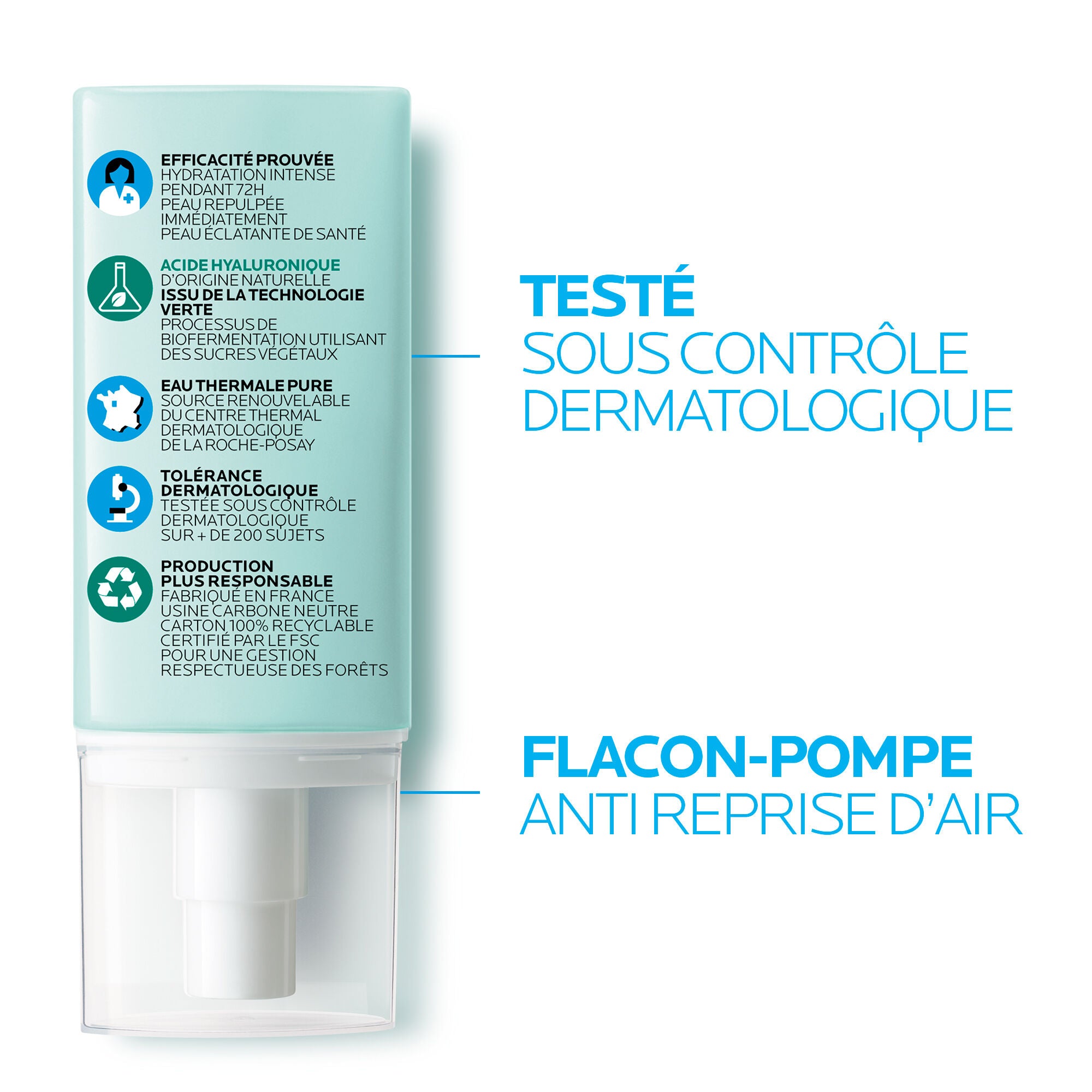 HYDRAPHASE HA LÉGÈRE CRÈME HYDRATANTE VISAGE À L'ACIDE HYALURONIQUE