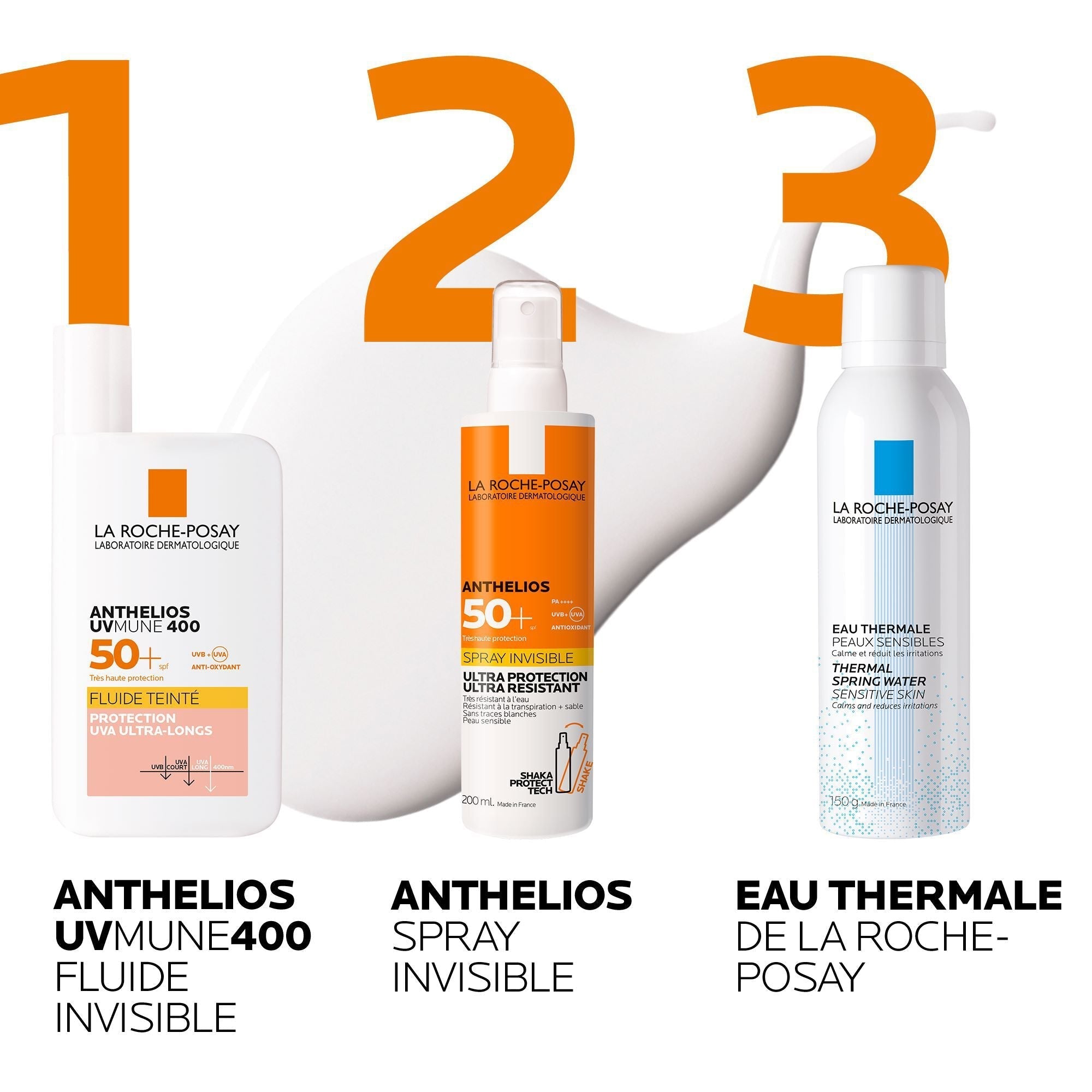 ANTHELIOS UVMUNE 400 CRÈME SOLAIRE FLUIDE INVISIBLE TEINTÉE