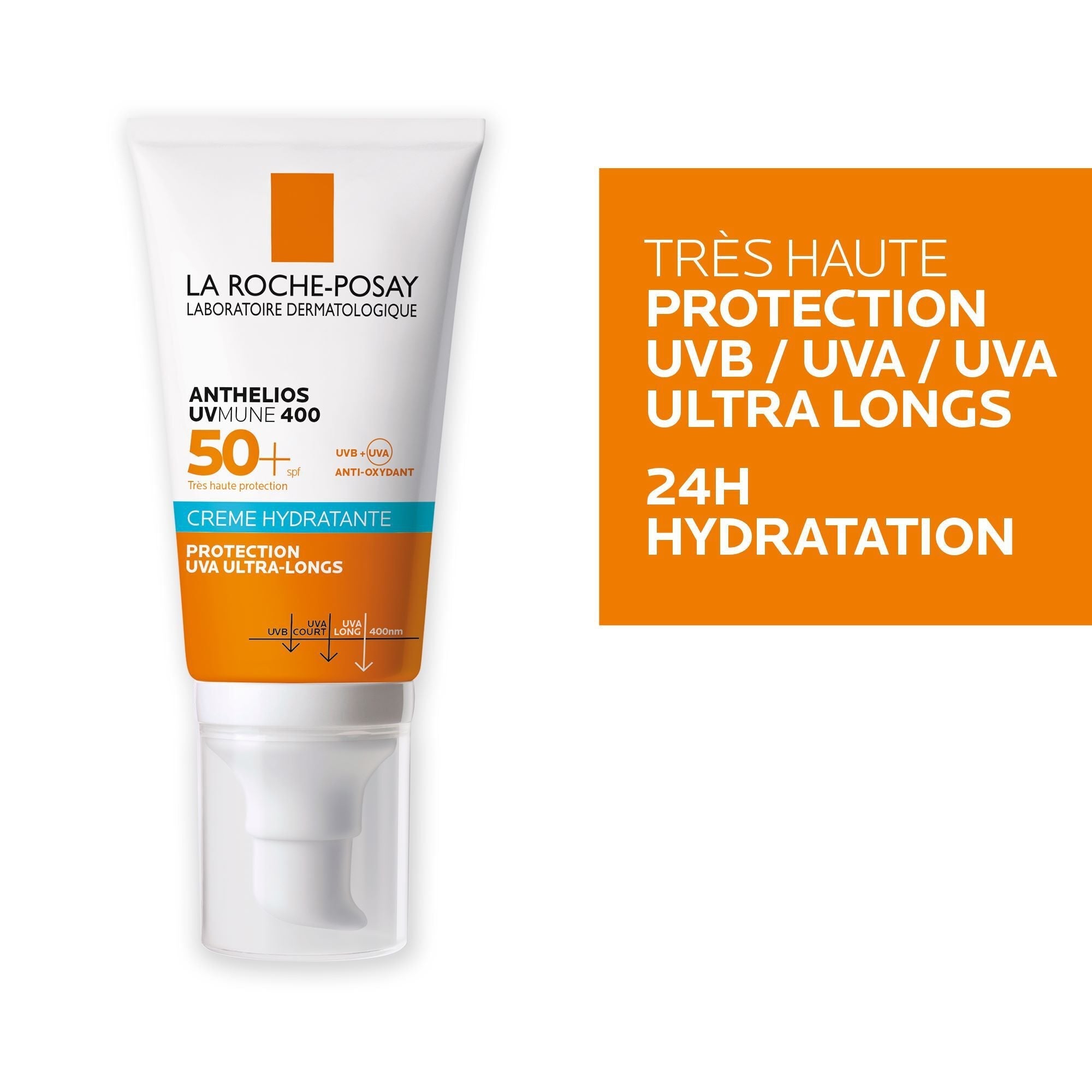 ANTHELIOS UVMUNE 400 CRÈME SOLAIRE PEAU SENSIBLE SPF50+