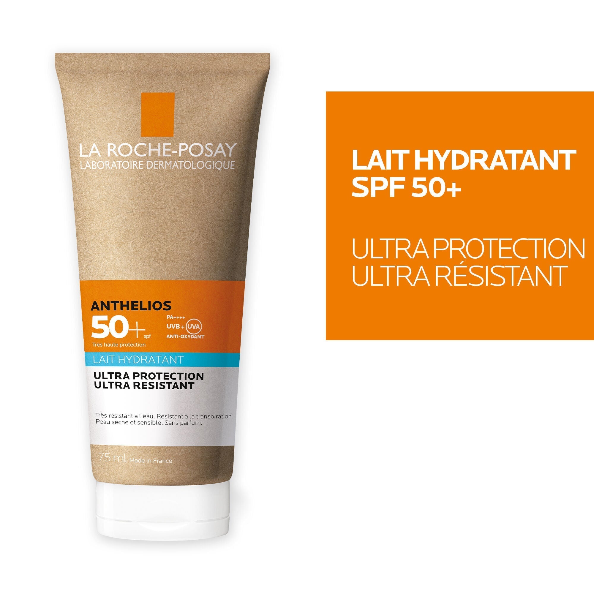 ANTHELIOS CRÈME SOLAIRE LAIT HYDRATANT TUBE ECO-RESPONSABLE SPF50+