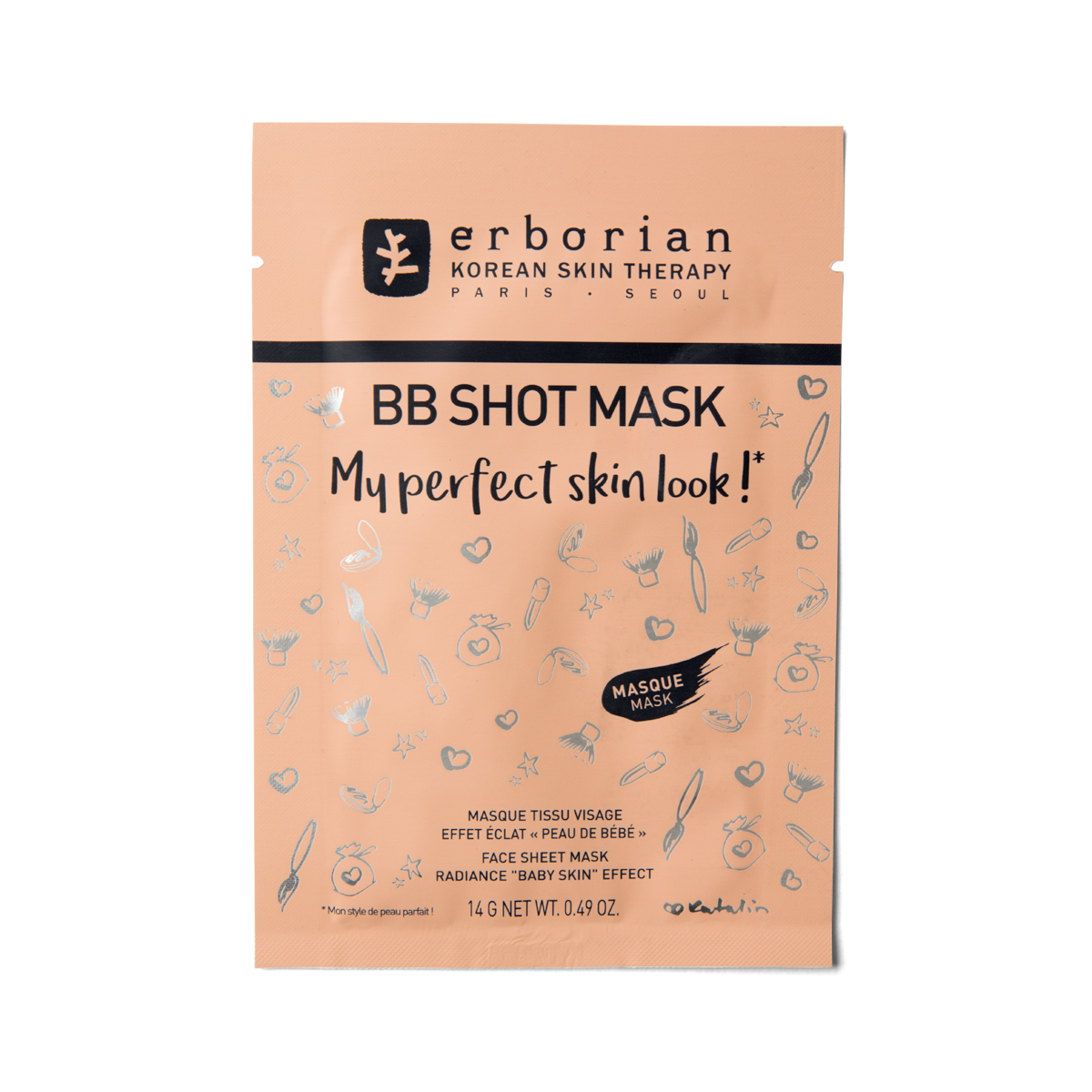 BB Shot Mask effet éclat "Peau de bébé"