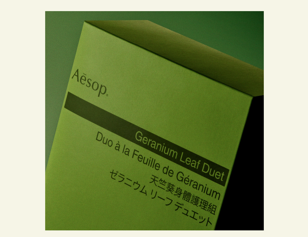 Duo à la Feuille de Géranium - Aesop