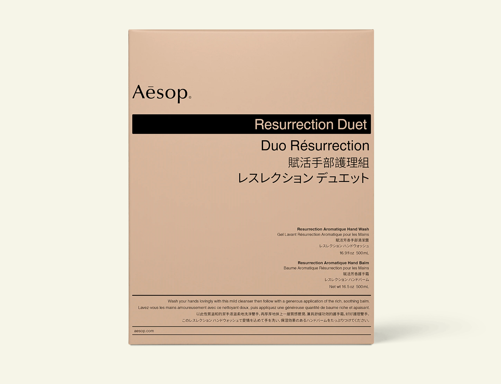 Duo Résurrection - Aesop
