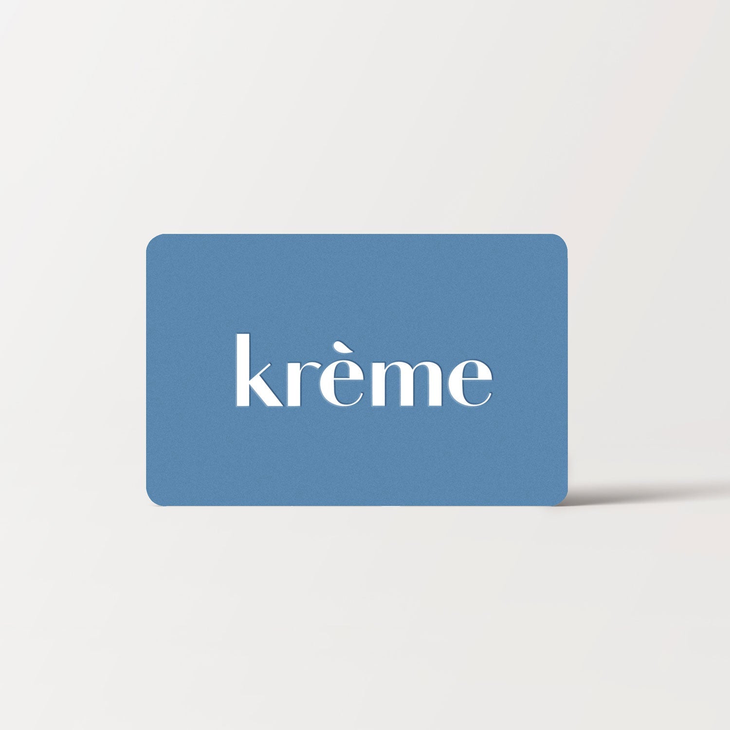 e-Carte Cadeau Krème