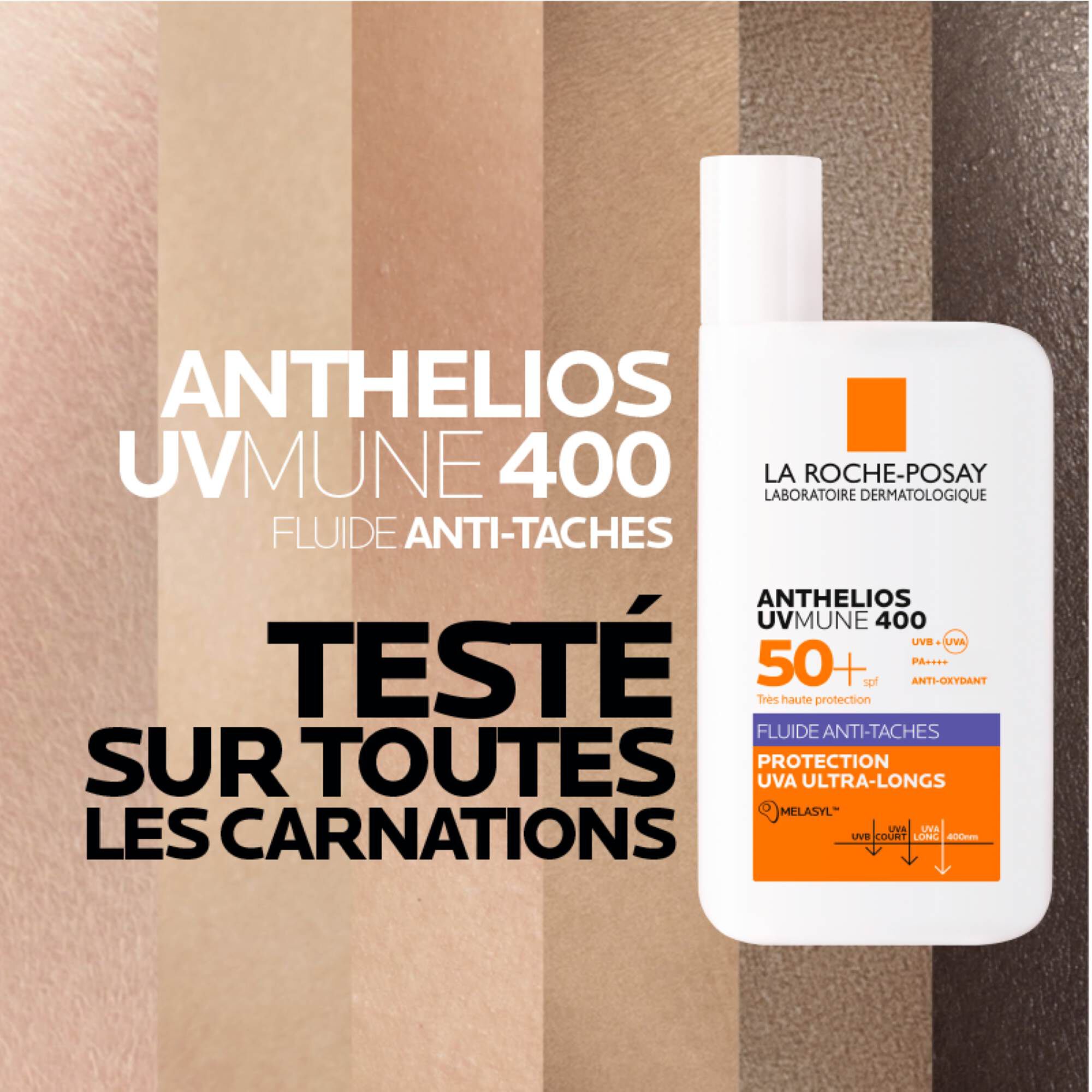 ANTHELIOS UVMUNE 400 FLUIDE ANTI-TACHES SPF 50+