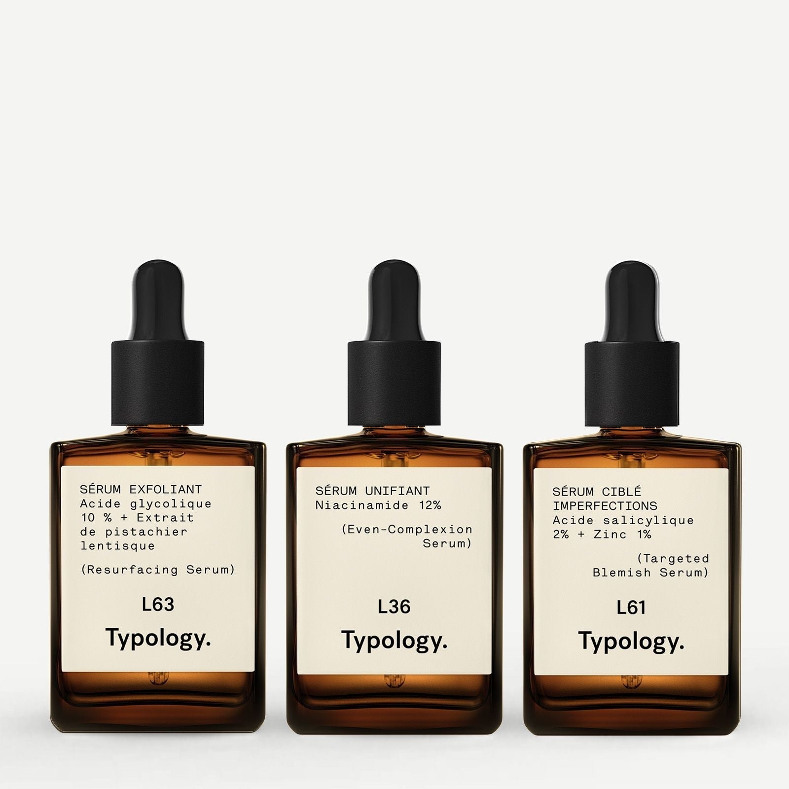 Trio de sérums Peau à imperfections